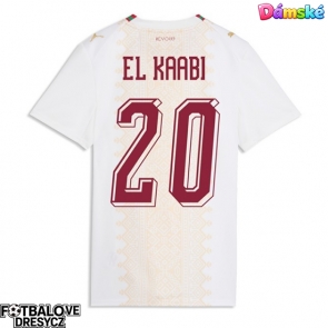 Maroko Ayoub El Kaabi #20 Dámské Venkovní Dres MS 2026 Krátký Rukáv